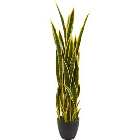 Nearly Natural 4ft. Sansevieria Artificial Plant