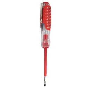 Hilitand Voltage Tester, 100-500V Cross/Slot Pencil Contact Electric Test Screwdriver with Skid Proof Handle