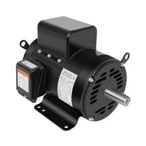 3HP Air Compressor Motor Single Phase Electric Motor 1750RPM 184T Frame ODP 208V-230V 1-1/8“Shaft Diameter Rolled Steel Shell 60HZ
