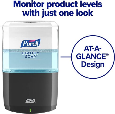 رغوة صابون صحية من العلامة التجارية Purell، رائحة منعشة، عبوة إعادة تعبئة سعة 1200 مل لموزع الصابون اليدوي PURELL ES4 (عبوة من قطعتين) - 5077-02 - تم تصنيعها بواسطة GOJO, Inc. in Saudi Arabia