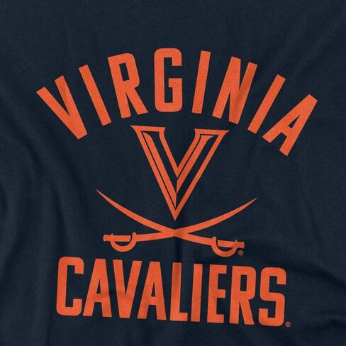 University of Virginia Official One Color Uva Cavaliers Logo Unisex Adult T Shirt in Saudi Arabia