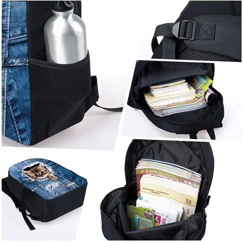 African Boy Backpack with Lunch Box for Kids Age 8-10 Basketball Bookbag with Lunch Bag Pencil Case Set 3 in 1 Art American School Bags Lunchbox 3Rd 4Th Black Boys Schoolbag Midlle School in Saudi Arabia