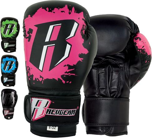 قفاز ملاكمة من سلسلة القتال للأطفال من Revgear | مصممة لتناسب أيدي الأطفال | مثالية للفنون القتالية المختلطة والفنون القتالية وكراف ماغا in Kuwait