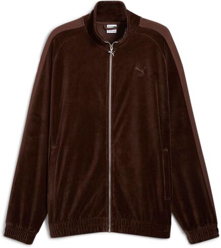 PUMA Men's T7 Oversized Velour Track Jacket in Saudi Arabia