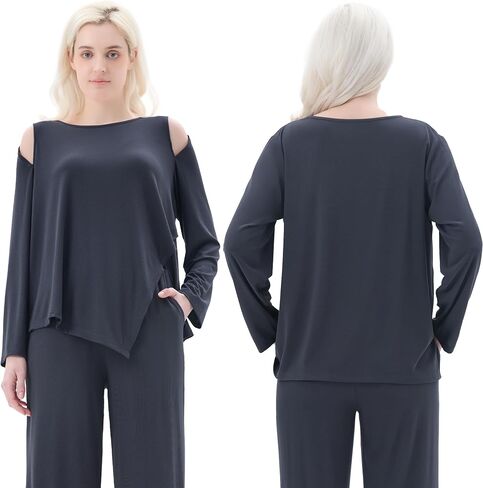 ZHDUSHYK Modal Pajamas for Women, Two Piece Set of Royan Pjs for Girls for Lounging, Sleeping & Outdoor in Saudi Arabia