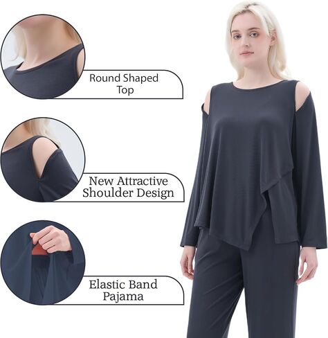 ZHDUSHYK Modal Pajamas for Women, Two Piece Set of Royan Pjs for Girls for Lounging, Sleeping & Outdoor in Saudi Arabia
