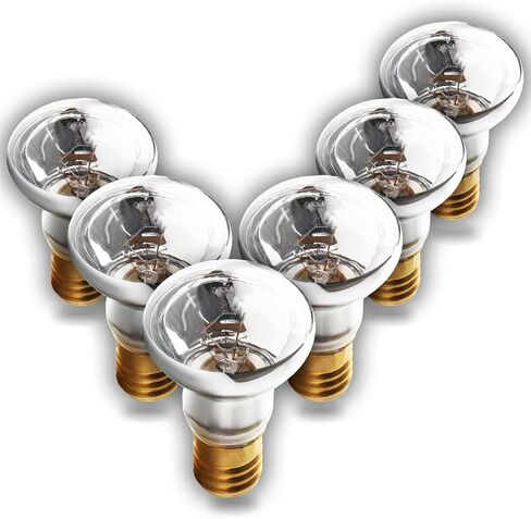4-Pack Lava Lamp Reflector Bulb 25 Watt, R39 E17 25 Watt 120V, Reflector Incandescent Replacement Bulb Adjustable Warm White Light, Suitable for Lava lamp, Glitter Lamps (Pack 4) in Saudi Arabia