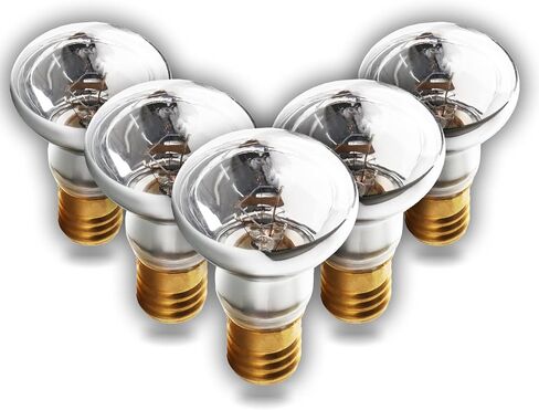 4-Pack Lava Lamp Reflector Bulb 25 Watt, R39 E17 25 Watt 120V, Reflector Incandescent Replacement Bulb Adjustable Warm White Light, Suitable for Lava lamp, Glitter Lamps (Pack 4) in Saudi Arabia