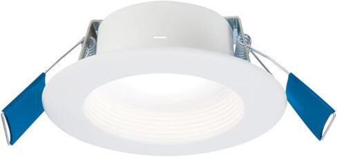 HALO RL 6 بوصة إضاءة LED مدمجة بدون غطاء، 900/1200 لومن قابل للتحديد، 5CCT(2700K، 3000K، 3500K، 4000K، 5000K) مع خافت للتدفئة، أبيض in Kuwait