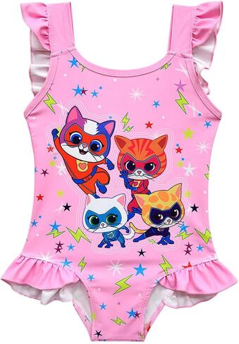 Girl Cute Swimsuit Bathing Suit for 3-8 Years in Saudi Arabia