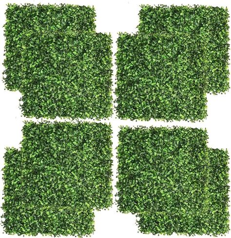 2PCS Artificial Green Wall Grass Decoration, 24X16 inches, Wall Green Grass, Artificial Green Grass Wall, Used for Wedding, Party Background, Indoor and Outdoor Greening in Saudi Arabia