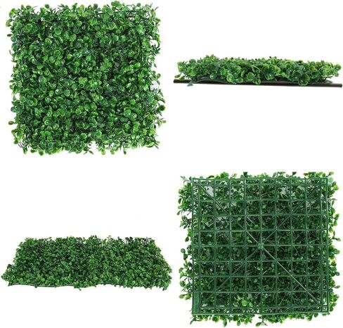 2PCS Artificial Green Wall Grass Decoration, 24X16 inches, Wall Green Grass, Artificial Green Grass Wall, Used for Wedding, Party Background, Indoor and Outdoor Greening in Saudi Arabia