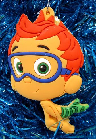 مجموعة ORNAMENT Bubble Guppies Holiday Christmas - تصميم بلاستيكي فريد مقاوم للكسر in Saudi Arabia