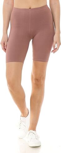 Women's Waistband Biker Workout Athletic Yoga Shorts in Saudi Arabia