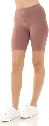 Women's Waistband Biker Workout Athletic Yoga Shorts in Saudi Arabia
