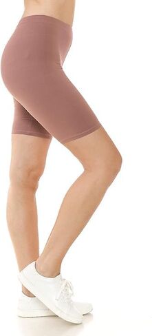 Women's Waistband Biker Workout Athletic Yoga Shorts in Saudi Arabia