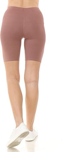 Women's Waistband Biker Workout Athletic Yoga Shorts in Saudi Arabia