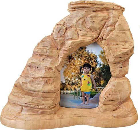 Miniature Arches National Park Delicate Arch Photo Frame, Double-Sided Display with HD Glass,Tabletop Display in Saudi Arabia