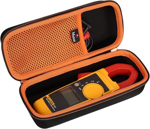 Mchoi Hard Carrying Case Fits for Fluke 323/324/325 Clamp Multimeter AC-DC TRMS, Case Only in Saudi Arabia