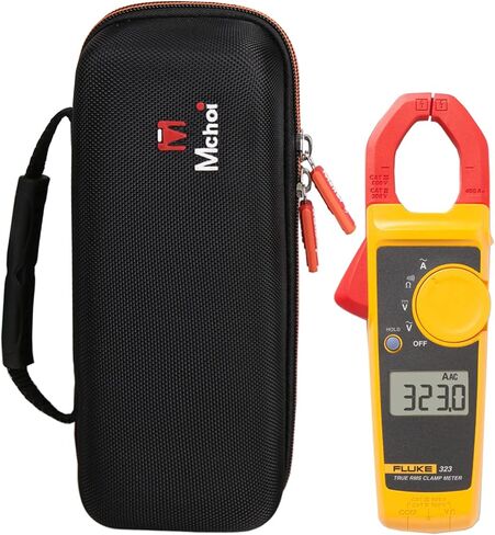 Mchoi Hard Carrying Case Fits for Fluke 323/324/325 Clamp Multimeter AC-DC TRMS, Case Only in Saudi Arabia