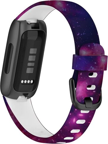 [3 عبوات] أحزمة ساعة مخصصة لـ Fitbit Inspire 3 لتتبع اللياقة البدنية للنساء والرجال بنمط مطبوع من السيليكون الرياضي مخصصة لـ Fitbit Inspire 3 أحزمة in Saudi Arabia