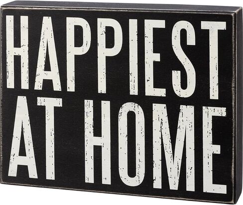 علامة Primitives By Kathy 113259 Happiest at Home Box، طول 25.4 سم in Saudi Arabia