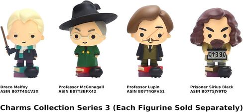 مجموعة Enesco Wizarding World of Harry Potter Charms Collection Series 3 تمثال البروفيسور لوبين، 3.3 سم، متعدد الألوان in Saudi Arabia