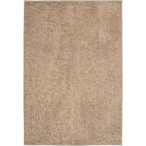 Garland Rug Plush Remnant Area Rug, 4'x6', Beige/Tan
