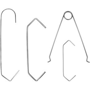 Powder Coating Hook Kit Contains 125 of The most common hook sizes for most common coating scenarios.