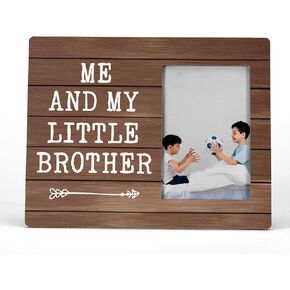 Me and My Brother Picture Frame, Brother Gifts, Big Brother Gifts for Boy, Brother Gifts from Sister, Gifts for Siblings of New Baby, Me and My Little Brother Photo Frame 4x6