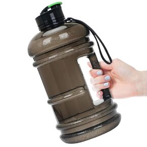 Half Gallon Water Bottle with Handle - 2.2L Reusable Water Bottle for Gym Camping Water Jug Half Gallon Bottle - Gym Water Bottle Travel Sports Water Bottle for Men 73 Oz Water Bottle Hiking