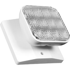 NICOR Lighting Emergency LED Remote Light Fixture (ERL1-10-WH) , White