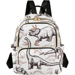 ALAZA Mini Backpack Purse for Women Lightweight Girls Small Size Butterflies Watercolor Galaxy School Teens College Traveling