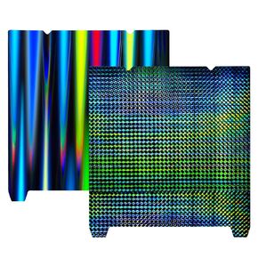 315x310mm Build Plate for Creality K1 Max, Smooth PET + Textured PEI Build Plate for K1 Max, Ender 3 V3 Plus, Flexible Spring Steel Sheet without Magnetic Base