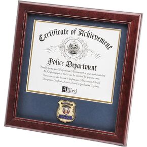 Allied Frame United States Army Certificate of Achievement Frame with Medallion - 8 x 10 inch