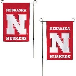 Desert Cactus University of Nebraska Garden Flag Huskers GBR NU Huskers Banner 100% Polyester (Design G)