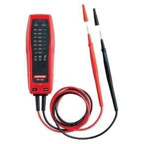Amprobe VPC-12 Voltage and Continuity Tester with VolTect Non-Contact Voltage Detection and Built-in Vibration Alert,Red