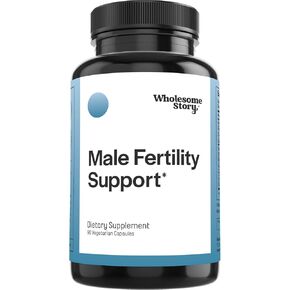 Fertility Supplements for Men | Male Fertility Support | Mens Fertility Vitamin Supplement | Mens Prental Vitamins | Healthy Sperm & Motility | Clean Label Project Certified | 30 Day Supply Capsules