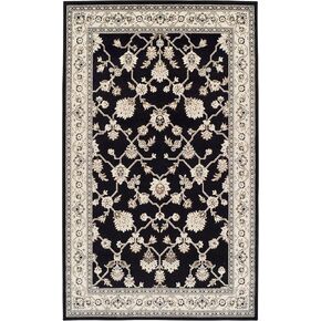 Superior Elegant Kingfield Collection Runner Rug, 8mm Pile Height with Jute Backing, Classic Bordered Rug Design, Anti-Static, Water-Repellent Rugs, 2' 7" x 8', Red