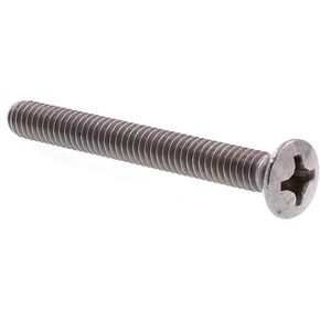 Prime-Line 9011245 Machine Screws, Oval Head, Phillips Drive, #12-24 X 2 in, Grade 18-8 (25 Pack)