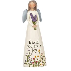 Blossom Bucket 211-12871 Friend You are a Joy Angel Figurine, 5.25-inch Height in Kuwait