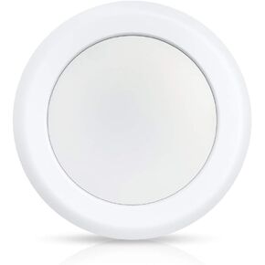 ECOELER 6in Dimmable 3000K Warm White LED Disk Light Flush Mount Recessed Retrofit Ceiling Lights, 16.5W, 1000lm, Energy Star & ETL Listed, Installs into JBox or Recessed Can