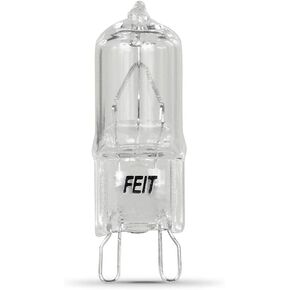 Feit Electric BPQ35/G9/CAN 35-Watt Warm White G9 Base Dimmable Halogen Light Bulb