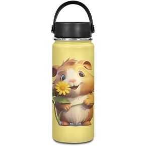 Black Horse Insulated Stainless Steel Water Bottle with Lid and Carry Loop for Gym Sports and Travel Reusable Leak & Sweat Proof Sports Water Bottle for Women Men 18oz