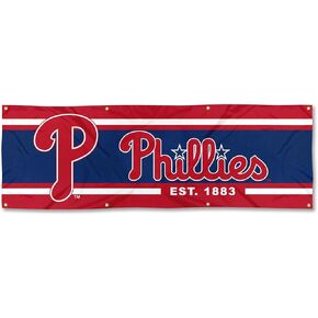 Philadelphia Phillies Large 2x6 Foot Banner