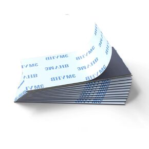 16 of 1.5 x 3 inches pads made of Compatible with 3M Adhesive Double-sided Tape High Bond Conformable Acrylic Glue Replacement Kit 1.5 x 3 inches Rectangular Plus Alcohol Pad