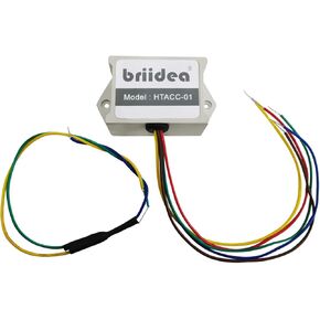 Add-A-Wire Accessory, Briidea Common Wire Kit for All 24VAC Thermostats (4 to 5 wires), White