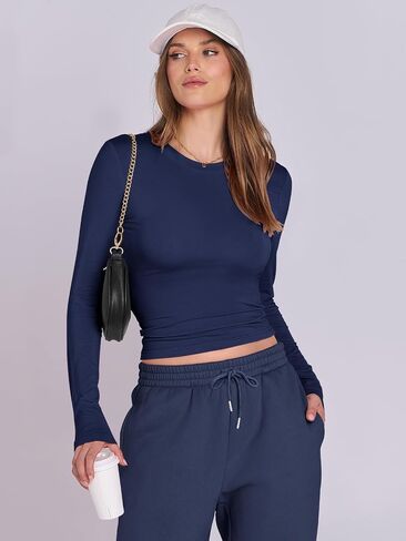 ANRABESS Womens 2 Piece Outfits Going Out Tops Fleece Sweatpants Joggers Tracksuit Y2K Matching Lounge Sets Fall Clothes in Saudi Arabia