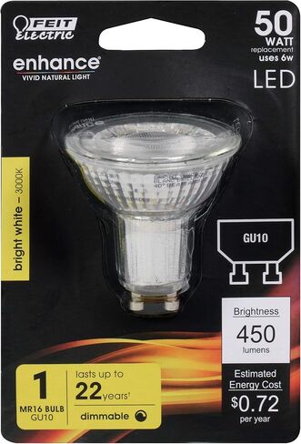 Feit Electric MR16 BPMR16GU10/500/950CA 50W EQ DM LED Light Bulb in Saudi Arabia