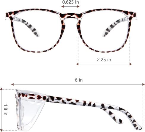 Anti Fog Safety Glasses for Women, Safety Goggles for Nurse, Protective Eyewear, Blue Light Blocking & UV Protection in Saudi Arabia